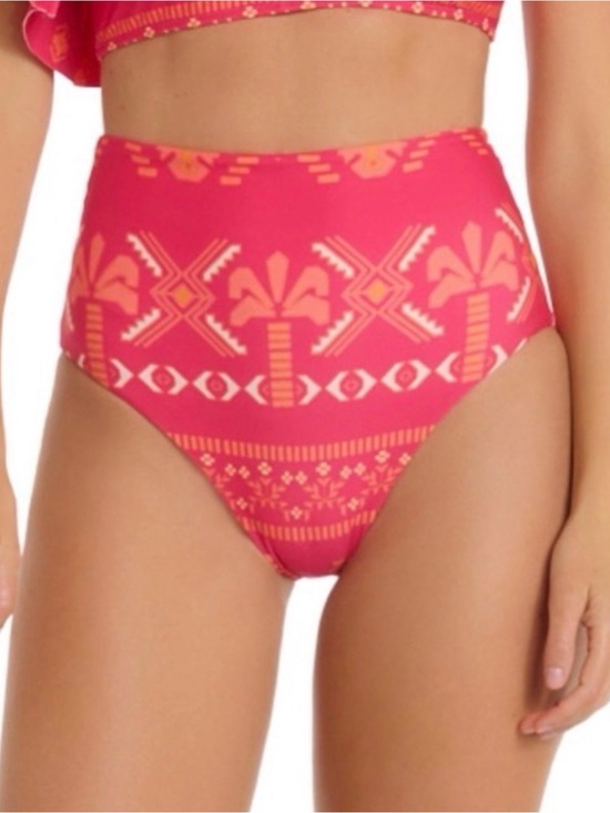 Hermoza Other - Hermoza Vanessa High Waist Bikini Bottoms Tribal Gone West Size 10 NWT